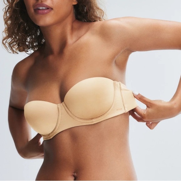 Savage X Fenty Strapless Bra Honey color NWT - Picture 1 of 7